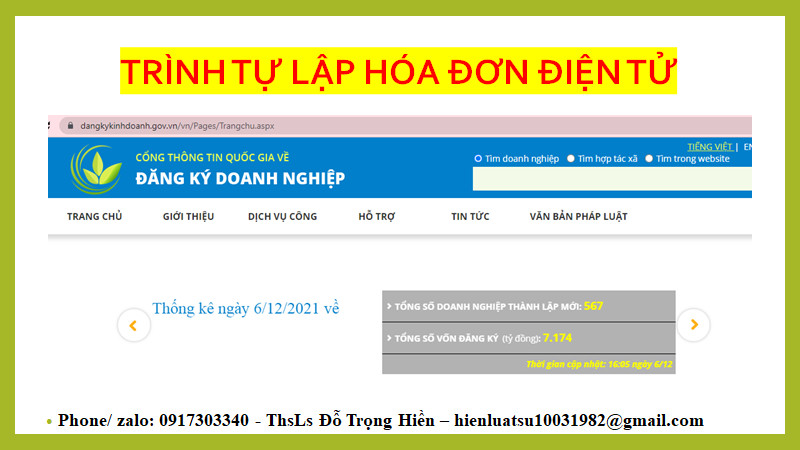 Trình tự Lập hóa đơn điện tử TT782021BTC/chiasekienthucthueketoanluat/ M-Invoice - Đỗ Trọng Hiền